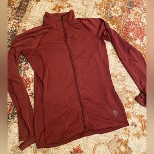 women’s black diamond thermal full zip size medium